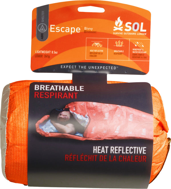 SOL Escape Bivvy Survival Orange