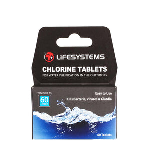 Lifesystems Chlorine Tablets - Pack of 60