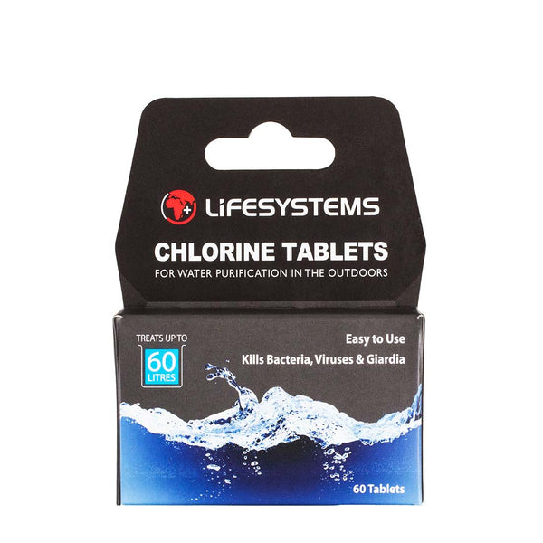 Lifesystems Chlorine Tablets - Pack of 60