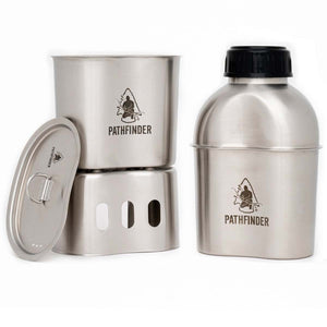 Pathfinder Stainless Steel Canteen Cooking Set