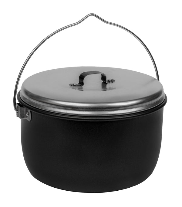 Trangia Billy Cooking Pot with High Lid 4.5L Black