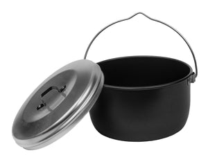 Trangia Billy Cooking Pot with High Lid 4.5L Black