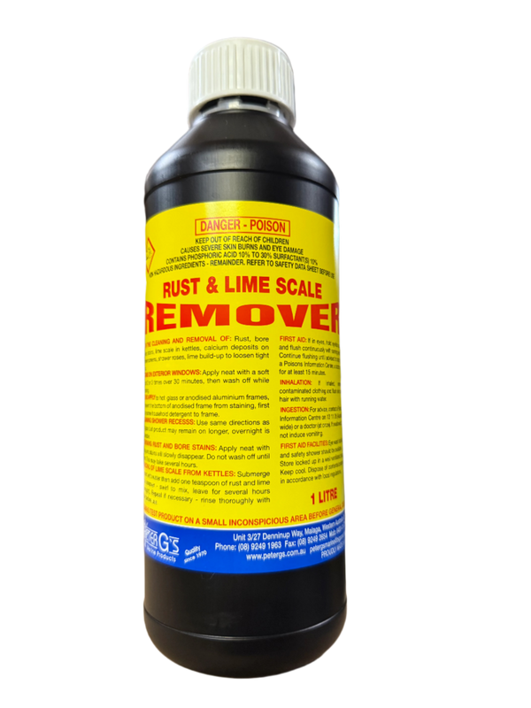 Peter G's Rust & Limescale Remover 1L