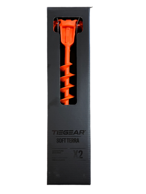 TIEGEAR Steadfast Soft Terra Sand Peg 2 Pack