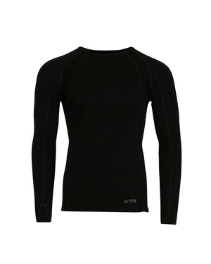 XTM Merino Long Sleeve Midweight Top - Black