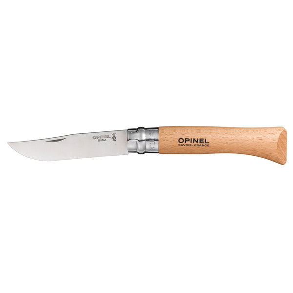 Opinel Traditional #10 S/S 10cm - Beechwood Handle