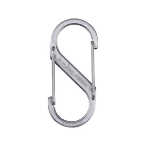 NiteIze S-Biner Dual Carabiner S/S #2 - 3 Pack - Black/Stainless