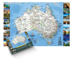 Hema Australia Map Jigsaw